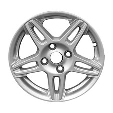 Reconditioned 15x6 Painted Silver Wheel Fits 560-10117