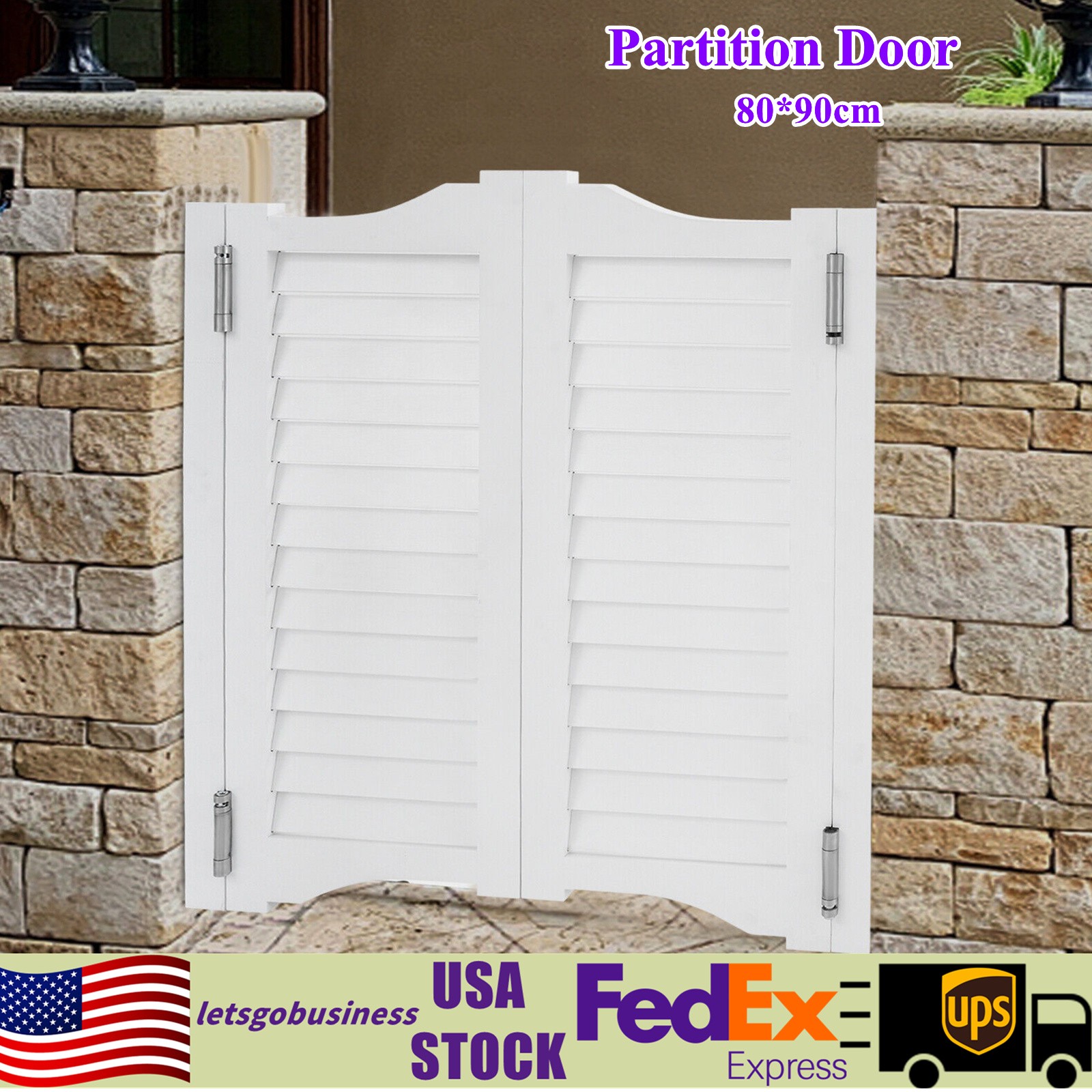 Partition Door Swinging Doors Bar Kitchen Auto Close Fence Half Waist Door