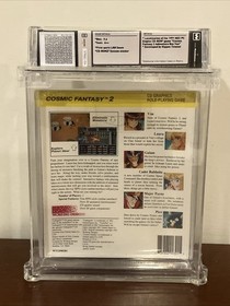 WATA 9.6 Graded TurboGrafx 16 CD TG16 Cosmic Fantasy 2