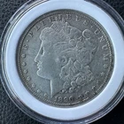 1890-O Morgan Silver Dollar - 90% US Coin Fine. Some details missing