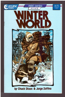 WINTERWORLD, #1 (of 3), Vol. 1, Eclipse Comics 1988, Jorge Zaffino, VFN+ (1+)