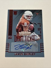 2015 Panini Contenders Draft Picks Autographs Jaxon Shipley Texas Longhorns Auto
