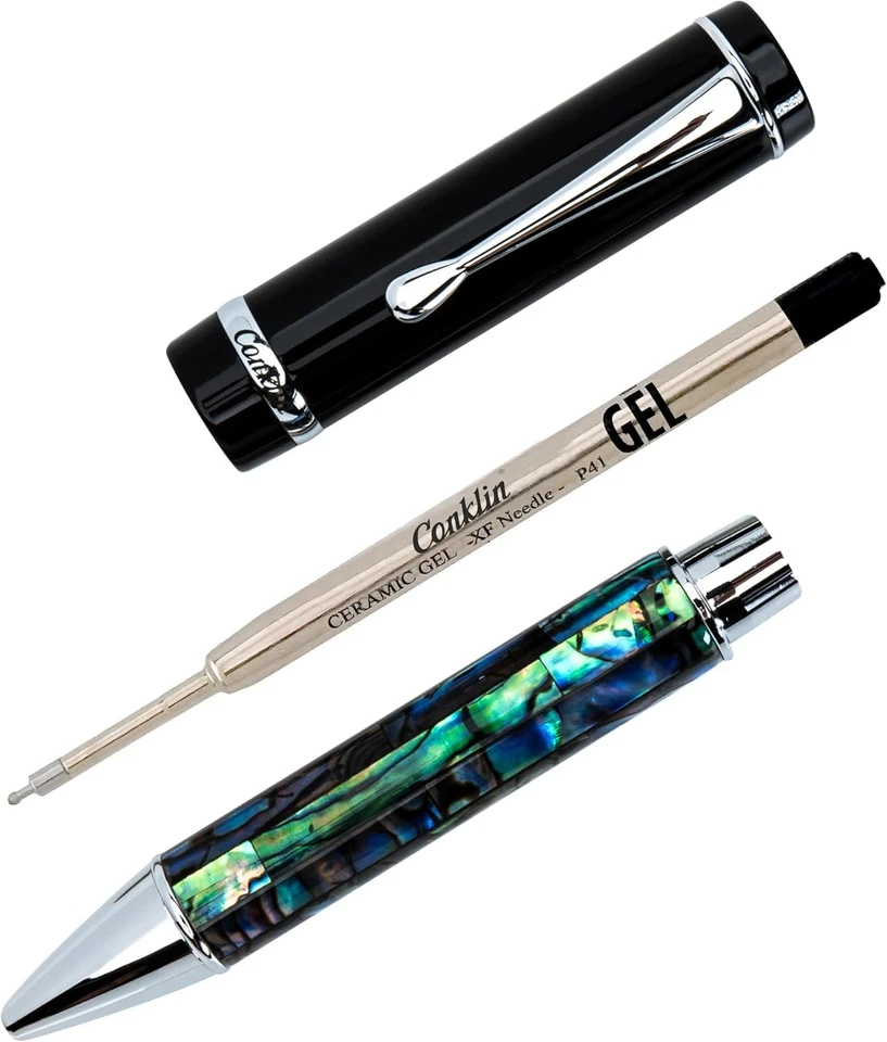 Bolígrafo de gel Conklin Duragraph Abulone Nights | Bolígrafo de gel de lujo con tinta recargable Foto 4 de 4