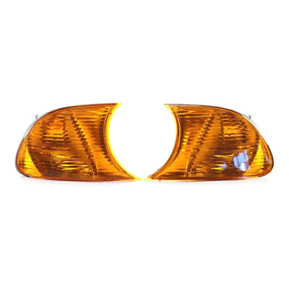 Front Turn Signal Light With Yellow Lens For BMW 323Ci 328Ci 01 325Ci 330Ci 2000 - Image 2 of 4