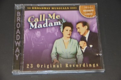 CD - Call Me Madame - The Broadway Musicals Series