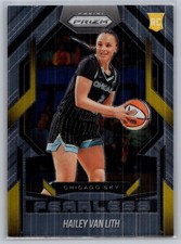 2025 Panini Prizm WNBA #12 Hailey Van Lith Fearless