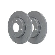 Bremsscheibe ATE 24.0312-0106.1 (2 Stk.) für Audi VW Seat 80 B1 Coupe B2 Golf I