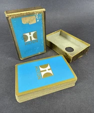 Vintage 1960s HILTON Hotel Playing Cards by Redislip