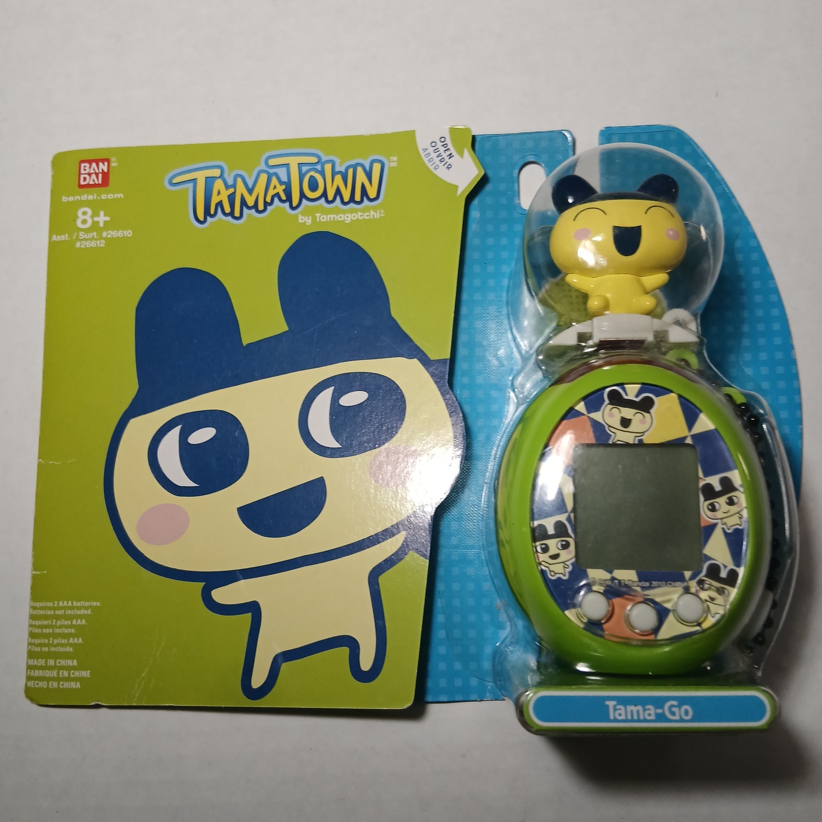 Very Rare Green Tamagotchi Tama Go Tamagotchi Town With Mametchi New In Box HTF