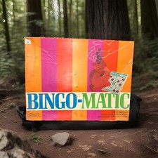 Vintage 1950s Bingo-Matic- Appears Complete