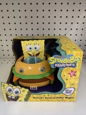 Nickelodeon SpongeBob Remote Control Patty Wagon 5" Tall 27 MHz NEW Ages 8+ NEW