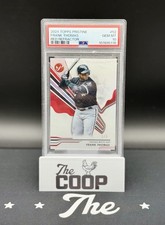 2024 Topps Pristine Frank Thomas #52 Red Refractor /5 PSA 10 Pop 1