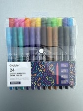 Glitter Gel Pens Colored Fine Tip Markers with 40 More Ink