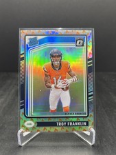 2024 Panini Donruss Optic Football Troy Franklin Rated Rookie Fire #294
