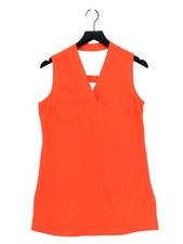 Arte Tank Midi Dress UK10 in Orange