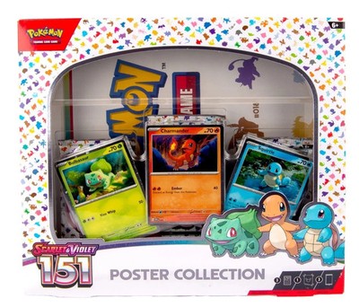Pokemon TCG: Scarlet & Violet 151 Poster Collection Factory Sealed