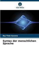 Raj Tilak Saxena | Syntax Der Menschlichen Sprache | Taschenbuch | Deutsch