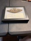 INDIAN ARTIFACT WINGED GORGET PENDANT-4 HOLE-SLATE-FOUND IN BARREN COUNTY,  KY — photo 1