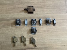 Vintage Lot of Door Locks Window locks