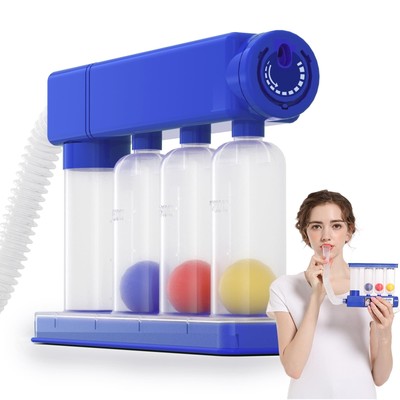 Home Use Breathing Exercise Device for Lungs, Lung Exerciser Device with Adju...