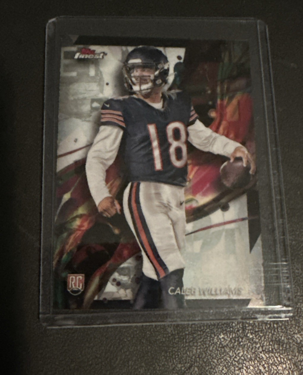 2024 Topps Finest - Common Caleb Williams #61 Refractor (RC). NM or Better!