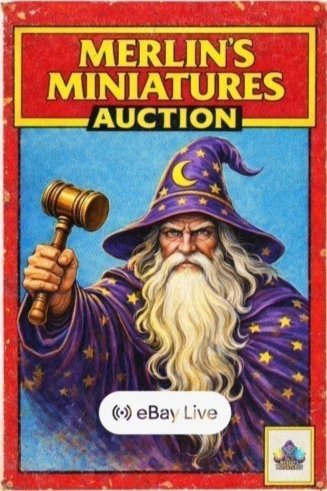 Merlin’s Miniatures Warhammer Auction (UK &US) – Some £1 Starts!