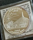 1oz 999 Silver Round Nebraska 2006 1 OZ US 50 State Silver Commemorative