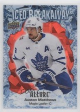 2023-24 Upper Deck Allure Iced Breakaway Red 76/99 Auston Matthews #IB-3 0u20