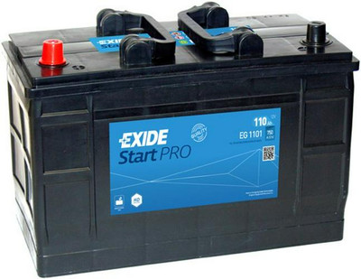 Starterbatterie 12V 110Ah 750A EXIDE Start B0 D2 Batterie für Auto LKW