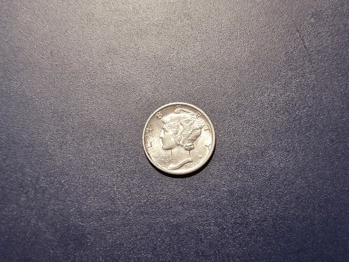 Choice BU 1937-S Mercury Dime