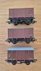 VINTAGE 3 X MAINLINE RAILWAYS OO GAUGE 14-1826 12 TON CARRIAGE WAGON 1:76 SCALE