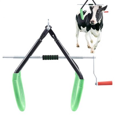 Lame Cow Hip Lifter Adjustable Clamp 1T Cow Lifting Frame Calving Milking Birthi