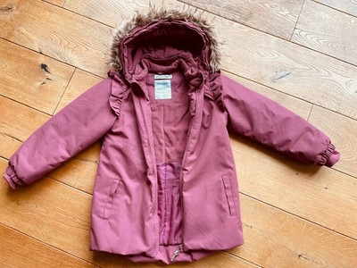 MINYMO: Winterjacke Schneejacke Roan Rouge / Fellkapuze   Gr. 140
