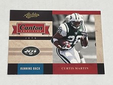 2011 Absolute Memorabilia Football Canton Absolutes - Curtis Martin - Jets
