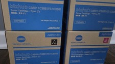 Toner Set CMYK TNP49 Konica Minolta Bizhub C3351 C3851 Black Cyan Yellow Magenta