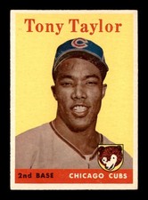 1958 Topps #411 Tony Taylor RC EX+ X2697680