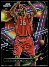 2023-24 Topps Chrome Cosmic #42 Rasheed Wallace