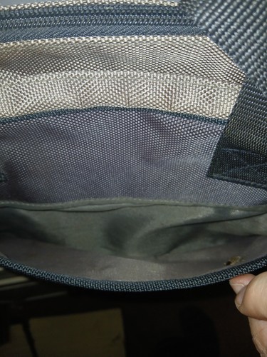 Eddie Bauer Travel Carry On Bag Taupe with Black Trim Bottle Holders Pockets - Picture 11 of 19
