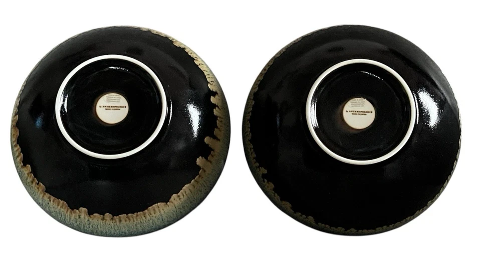 Tigelas de porcelana vitrificada Anthropologie Esme - Conjunto de (2) - Artesanal - Imagem 4 de 4