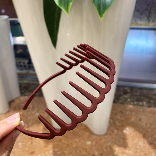 Toothed Headband Hair Band Alice Band Sports Sharks Tooth Zigzag Hair Accessory# - Foto 22 di 33