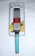 KitchenAid Fine Grater / Zester - Hand Held - Aqua Sky HAQA ~ New