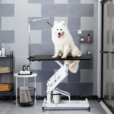42.5" x 23.6" Pet Dog Adjustable Heavy Type Hydraulic Grooming Table/Arm/Noose