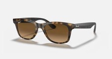 Ray ban RB46407 Square Sunglasses Light Havana/Polarized Brown Gradient 50-20
