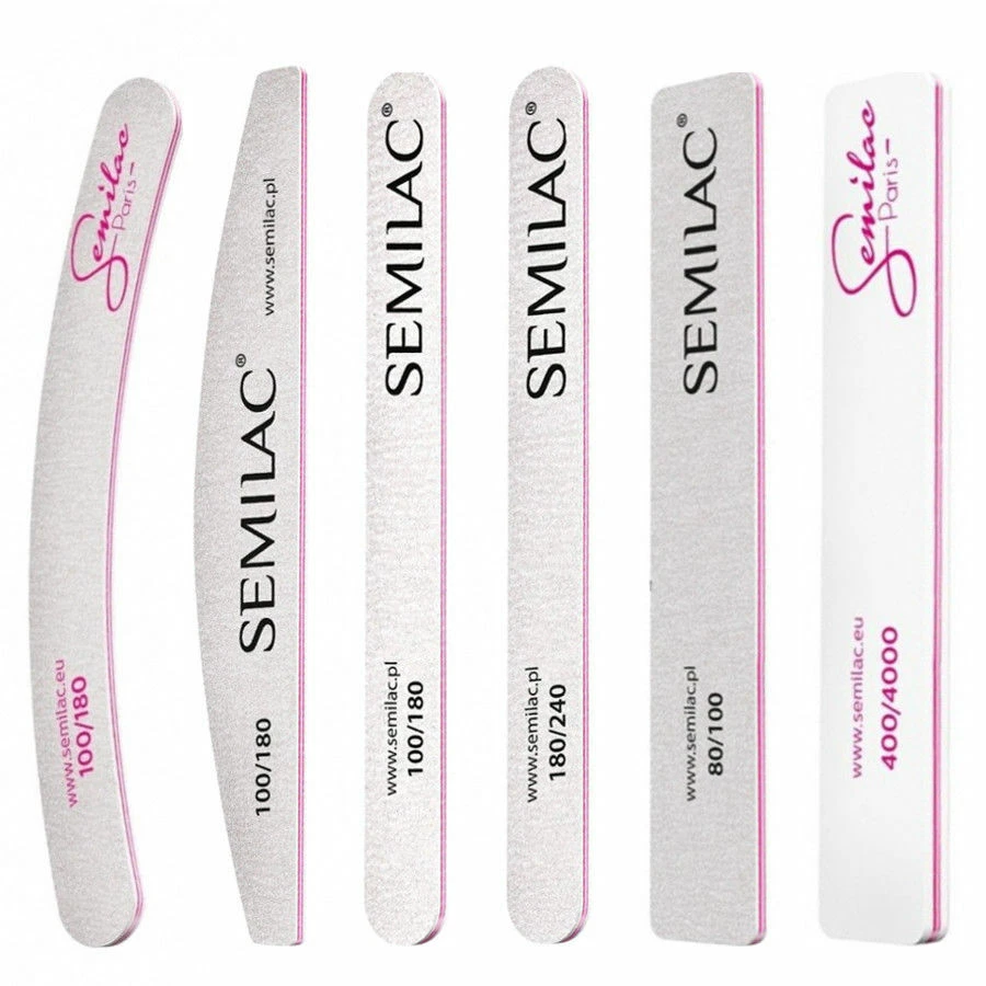 Semilac Nail Gel Polish Manicure Nail File HIGH QUALITY