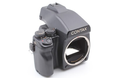 Exc4 works fine 】 Contax 645 MF-1 AE Finder MFB-1A 120/220 Back