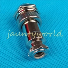 1PCS 2Pin Male Female Panel Chassis Harness AC-DC Power Connector Kit