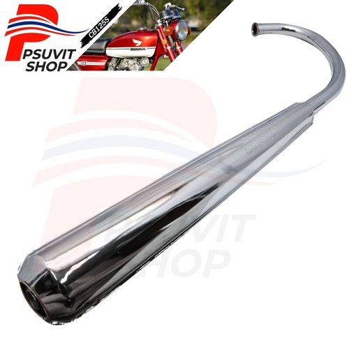 Exhaust Muffler For HONDA CB125S0 S1 S2 18300-324-671 - Picture 1 of 6