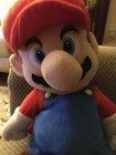 Vtg NINTENDO SUPER MARIO Plush BUDDY BACKPACK School Bag Video Game 80s 90s — photo 2