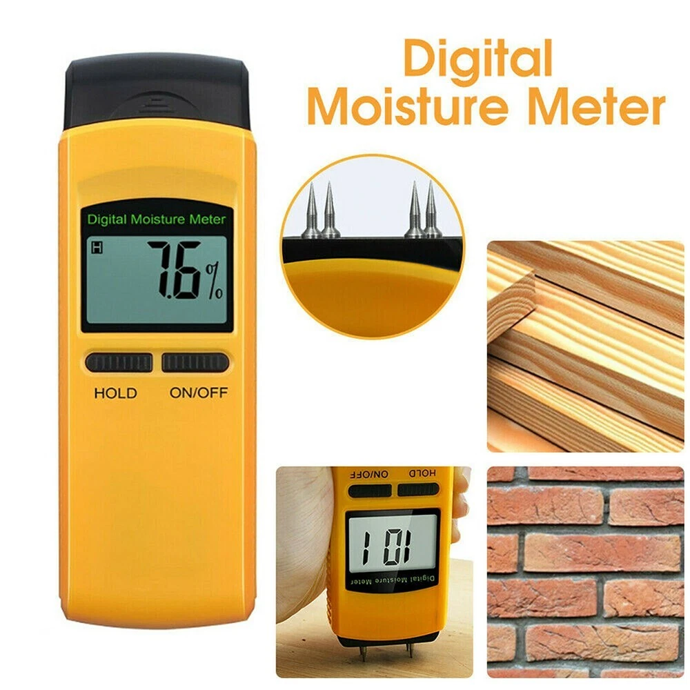 Digital Moisture Meter Neoteck Plastic Wood Brick Screed 0 40