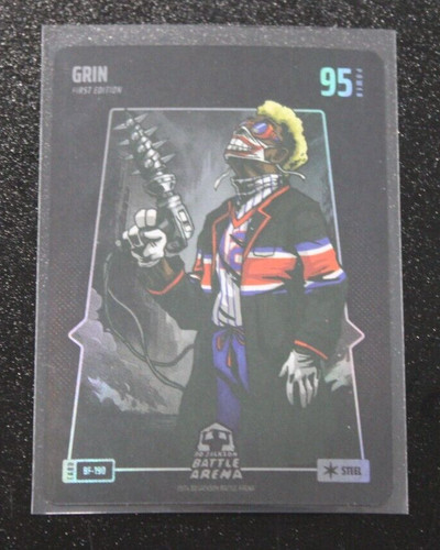 Bo Jackson Battle Arena Battlefoil Steel Grin #190 Francisco Lindor